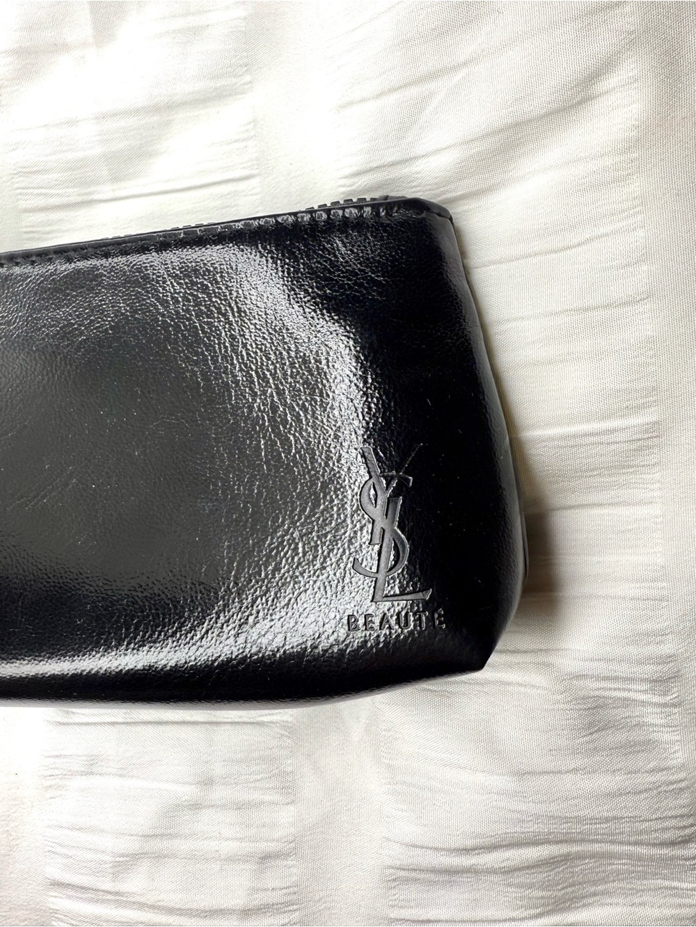 Ysl Yves saint Laurent beauty mini black pouch